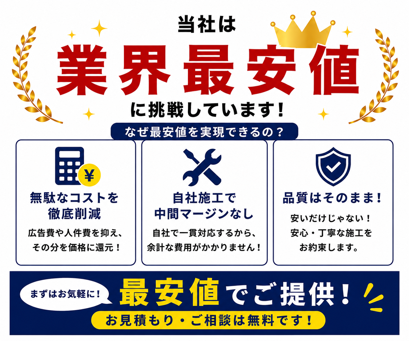選ばれる理由